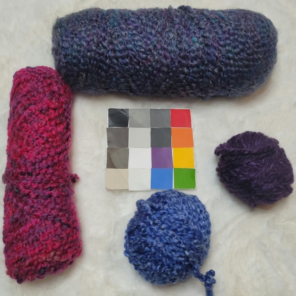 Bundle of #5 Bulky Yarn Multi-Color Lot Knitting Crochet Crafts 17 Skeins Chunky - Picture 3 of 16